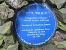 Blue plaque for a Nobel prize - via Daymix