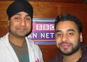 Kam Bhamra with Ameet