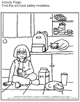 College coloring page
