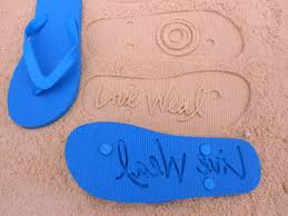 Custom Logo Flip Flops | Logos, Taglines or Graphics On Customized ...