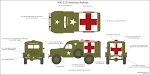WW2 US Medical Research Centre • View topic - MTO Ambulance markings