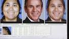 Jack Hubbard morph 1. Researchers used software to morph pictures of test ... - morph1