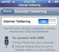 iPhone Tethering