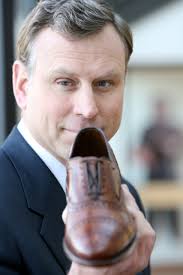 William Church, Joesph Cheaney &amp; Sons Shoes xTAAg.jpg. Mr. Grangaard holding the Allen Edmonds Strand model. Nick V.: Hi Paul, thanks for talking with me ... - xTAAg