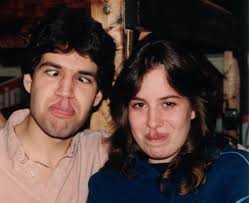 David Kish & [friend] Laura ?, 1984, Capitol Villa Apts. East Lansing, MI - dave-laura-lg