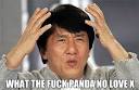 what the fuck panda no love x