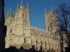 The front of Canterbury Cathedral
