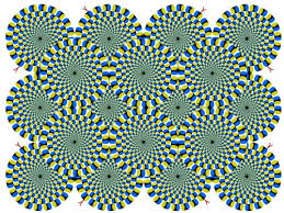 illusion roues qui tourne