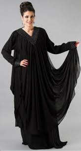 Middle Eastern Specific styles black Abayas Collection for Girls ...
