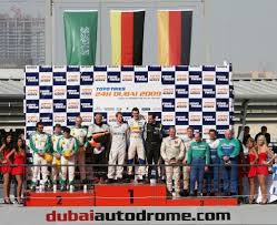 Das deutsche Porsche-Team Land Motorsport hat das 24-Stunden-Rennen in Dubai gewonnen. Carsten Tilke, Gabriel Abergel, ...