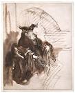 Rembrandt van Rijn - Seated Old Man, late 1630s