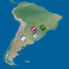 Blocos Econ&ocirc;micos da Am&eacute;rica Latina. Blocos ... - Brasil Escola
