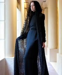 Love the lace jacket over top of the abaya | Abayas & Hijabs ...