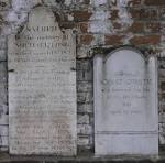 File:Marble vs granite gravestones on East Wall of Colonial ...