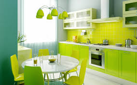  Suggestions of great variety of green kitchens 2013 