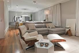 Modern apartment interior design in Brazil