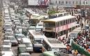 Traffic Jam in Dhaka City