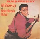 45cat - Elvis Presley - All Shook Up / Heartbreak Hotel - RCA - UK ...