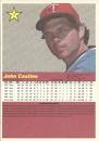 1984 Donruss Action All-Stars #7 John Castino Back - 33549-7Bk
