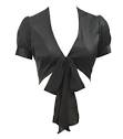 black satin bolero shrug « Bolero Shrug Boutique