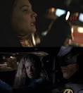 #7 Batman drives the girl back