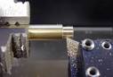 Machining a Brass Face Plate and Buttons - Robot Room