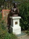 Bust of Mahatma Gandhi in the Museum Quarter near Wilberforce House. - via Daymix