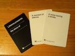 Cards Against Humanity: my proudest moment - Imgur