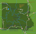 Map of MOUNT RAINIER NATIONAL PARK