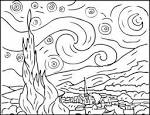 Giochi di dipingere quadri - Disegni da colorare - IMAGIXS