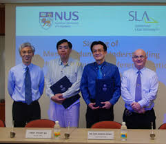 MOU SIGNING CEREMONY: (from left) SLA Chief Executive Mr Vincent Hoong, TMSI Director Prof Peter Ng, SLA Chief Surveyor Mr Soh Kheng Peng and NUS Deputy ... - tmsi-1