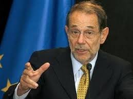 Javier Solana en el Club Bilderberg