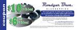 Michigan Blueberries - Roedger Bros. Blueberries | Coupon Information