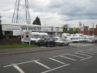 This former garage and car showroom is now the home of Van Monster. - via Daymix
