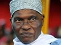 Abdoulaye Wade, président du