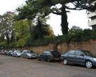 This sandstone wall in St Columba's Close[1] has two arches with paired - via Daymix
