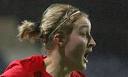 Ellen White celebrates scoring for England against Austria on her senior ... - Ellen-White-001