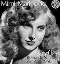 MIMI MARINOVIC / REINA ZIG ZAG 1950 - MIMI