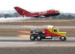 A Close Race between Jet and a Truck Jet Vs Jet Truck