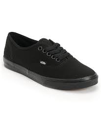 All Black Vans at Zumiez : SR