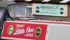 near to Birstall, Leicestershire, Great Britain. MGM Boats Ltd sign - via Daymix