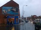 Michelangelo Mural. On the junction of Winchester Street and Mansfield Road - via Daymix