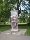Section of the Berlin wall in - via Daymix