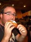 Enjoying a deep fried twinkie.