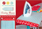 Moda's Half Moon Modern Sewing Room: Ironing Board Cover | Sew4Home