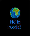 Hello  world    My First iOS App