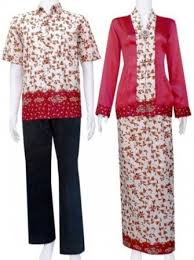 Model Baju Batik Pasangan Suami Istri Terbaru 2016 | Model Baju Batik