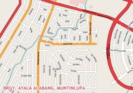 Ayala Alabang Village Philippine Map