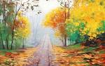 Autumn painting Wallpapers | Pictures