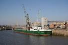 Antigua and Barbuda registered cargo ship Ewald unloading at the Port of - via Daymix